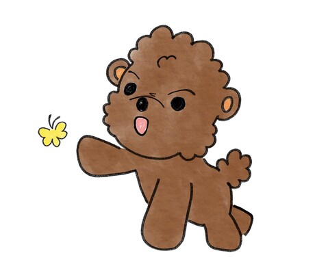 いつも一緒にいる大好きなペットをイラストにします 優しくて可愛いくてほっこりして魅力的なイラストが得意です イメージ2
