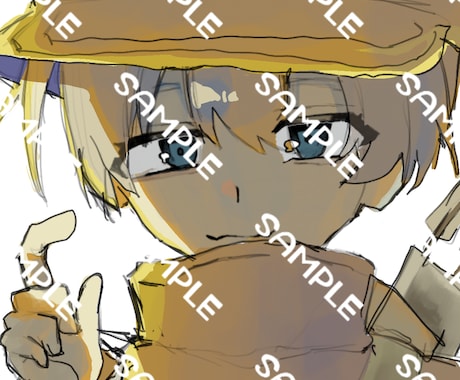 即対応可 | SNSアイコン等描きます /最短即日納品！(ただし土日などの場合) イメージ2