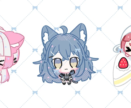 ちまっとまんまるなデフォルメ描きます ころころ手の上で転がしたくなるまんまるなデフォルメです！ イメージ1