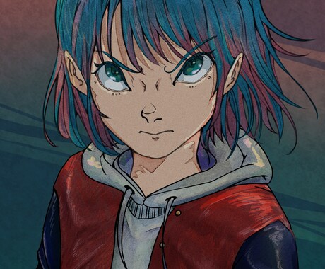 かっこいいイラスト描きます イメージ1
