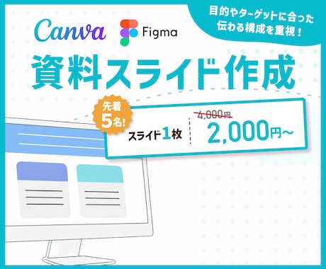 伝わりやすさと世界観を重視した資料を作成します 企画書やセミナー資料など、CanvaやFigmaで作成します イメージ1
