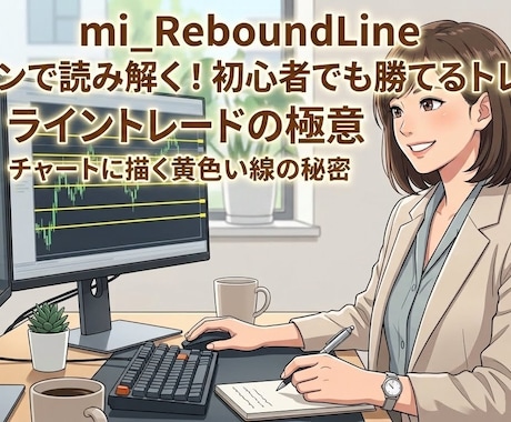 ライントレードに必須の水平ラインを自動で引きます 反発・ブレイクの予測に集中できる非常に便利なインジケーター イメージ1