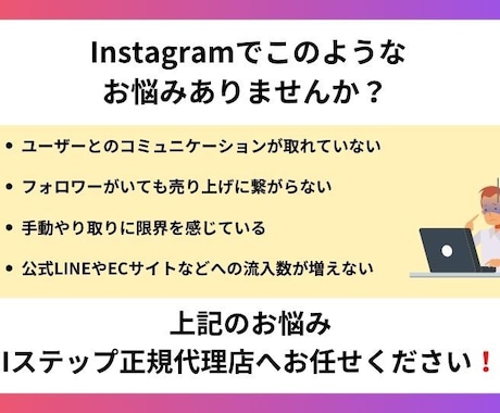 Iステップについてご説明します Iステップ正規代理店コンサルタントがサポートします イメージ2
