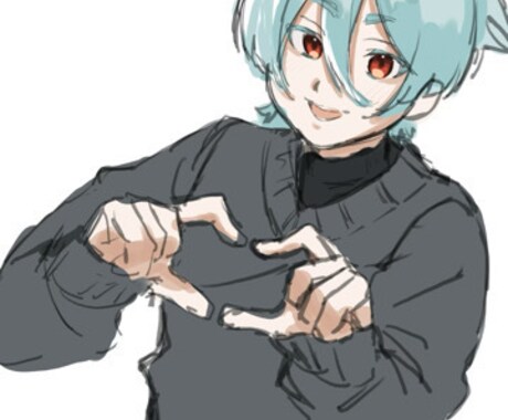 SNS用のアイコンや1枚絵描きます！ます あなたの想像してるイメージキャラクターを描かせてください！ イメージ2