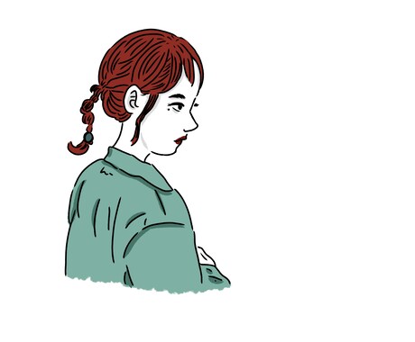 ゆるゆるでシンプルな絵をかきます 女の子イラストが主です。シンプルに描きます。 イメージ2