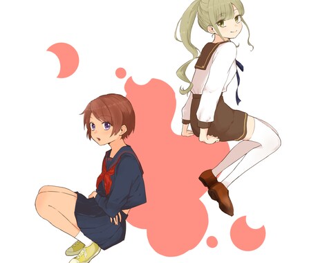 イラストお描きいたします 女の子のイラスト全般お描きいたします！ イメージ2