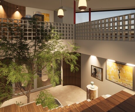 3dパース、設計図面代行制作します 家づくり検討中の方や法人様、検討案を1度パース確認したい方 イメージ2