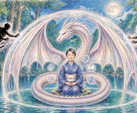 未来を切り開く龍神×四柱推命で光ある未来を視ます 曖昧さは不要。龍神と統計学が導く「未来への一歩」を今ここに。 イメージ2