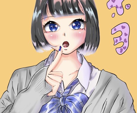 アイコンや挿絵用の絵を描きます 安い価格で高クオリティな商品を提供する イメージ1