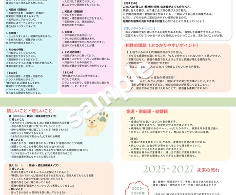 手相と数秘を組み合わせて作る“自分辞典”作成します 自分のことどのくらいわかってる？【わたしの取扱説明書♡】 イメージ2