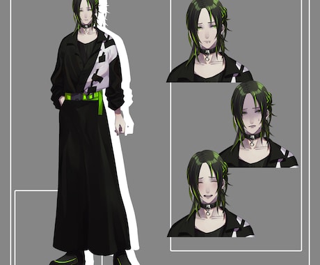 TRPGの立ち絵描きます TRPGで使用する立ち絵の依頼受け付けております！ イメージ2