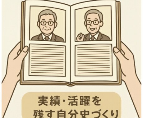 自分史・写真集のデザイン、印刷を承ります 実績・活躍を残す自分史、思い出をまとめた写真集づくりに イメージ2