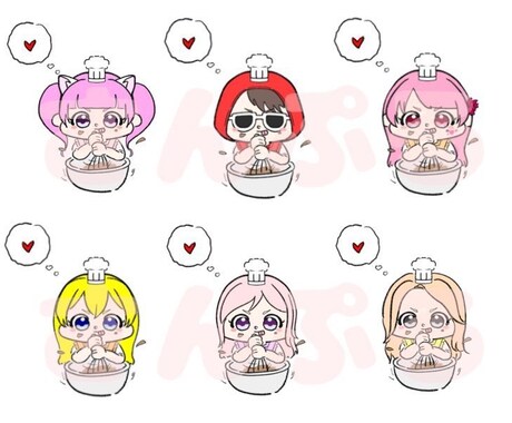 バレンタインに使えます VTuberや配信者さん、アイコンを探している方などなど イメージ1