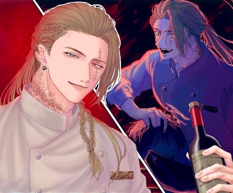 アイコン・TRPG・IRIAM立ち絵描きます 顔の良さに自信があるのでイケメン、美女任せてください イメージ2