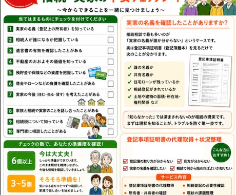 相続・売却前に！謄本を代理取得、内容をご説明します 名義や権利関係を分かりやすく整理します イメージ2