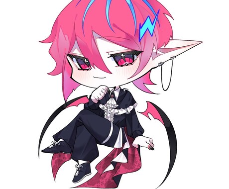 ミニキャラ/SDイラストの制作をします カラフルで可愛いイラストの制作！ イメージ2