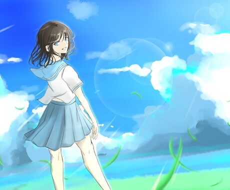 人物を基調としたイラストを描きます 様々な用途の依頼に対応致します。（商用可） イメージ1