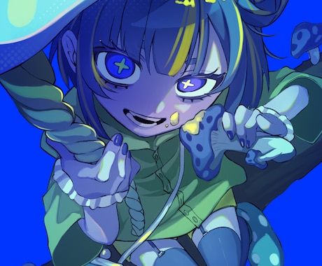 SNS等のイラストを制作します かっこいいから可愛いまで！目を惹くようなイラストを描きます！ イメージ2
