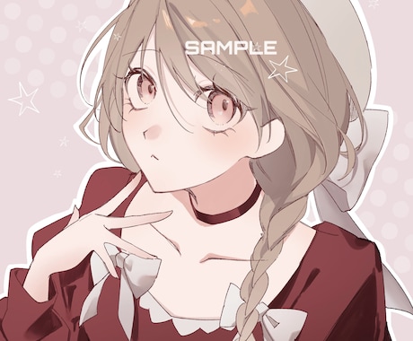 SNSなどで使えるかわいいイラストお描きします とにかくかわいく透明感を出すのが得意です♩ イメージ2