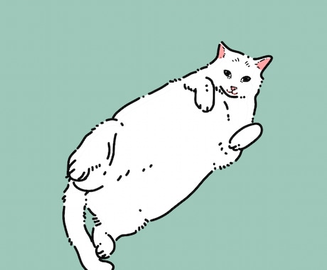 グニャニャが描く！シンプルなペット似顔絵描きます ペットとの思い出、プレゼントにどうですか？ イメージ2
