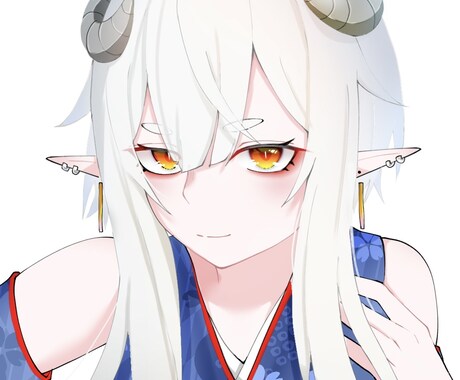 SNSのアイコン、バストアップ描きます なるべく要望にお応えしたイラストを描きます イメージ2