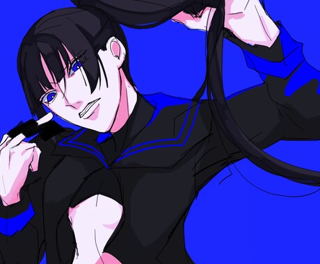 アイコンや歌ってみたサムネなどお描きします どんな雰囲気もお任せ下さい!!!!! イメージ2
