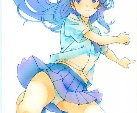 手描きで優しいイラスト描きます デジタルとは違った優しい雰囲気があります イメージ2