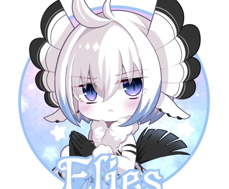 可愛い男の子(男の娘)SD絵を制作致します アイコンやアクリルキーホルダーに！ イメージ1