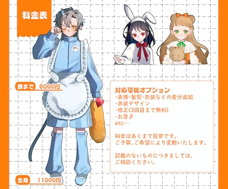 IRIAM･TRPGデザイン作成いたします 丁寧・迅速・寄り添った対応を心掛けています。 イメージ2