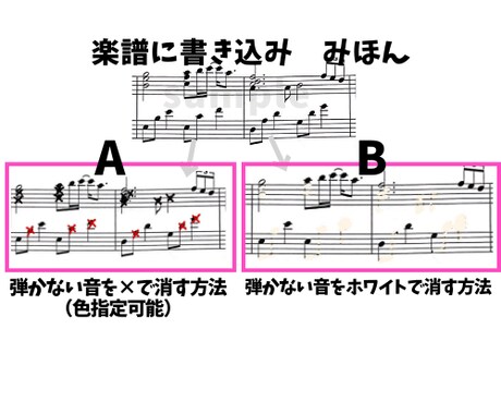 ピアノの楽譜、簡単に書き換えます レベルに合った楽譜を書き換えます。◎楽譜がなくてもOK◎ イメージ2