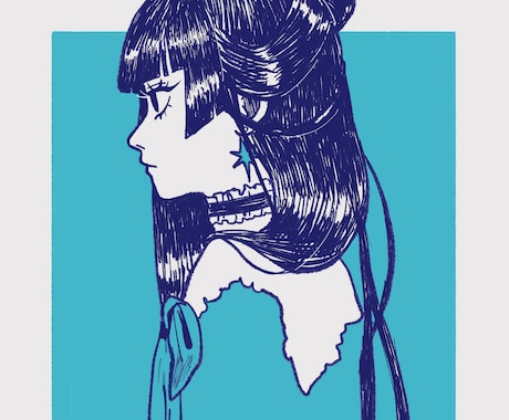 静かな世界観を感じる一枚絵を制作をします 見る人の心に余韻を残す、幻想的な一枚を制作。 イメージ2