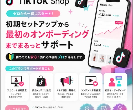 TikTok Shopの立ち上げをサポートします 元TikTok本社勤務があなたをサポートします。 イメージ1
