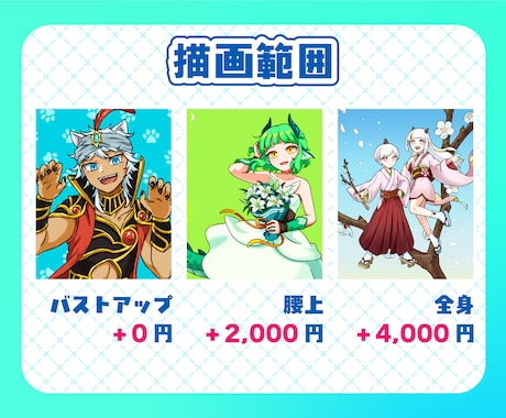ポップで愛嬌のある一枚絵を描きます シンプルな線とパキッとした塗りのイラストを届けます イメージ2