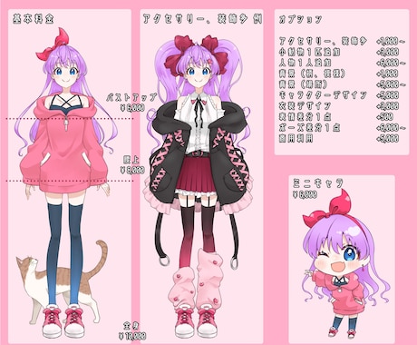 かわいいイラスト制作します アイコンや一枚絵、ミニキャラ等に イメージ2