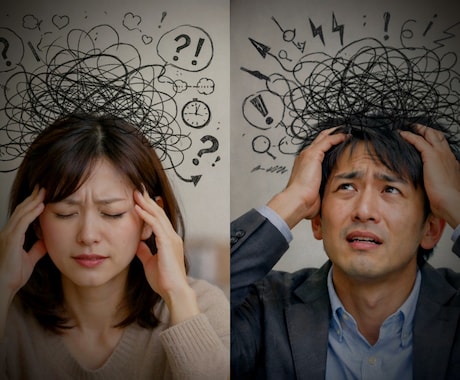 頭の中の整理整頓お手伝いします 感情や考えがまとまらない時⋯そのまま言葉にしてください イメージ1