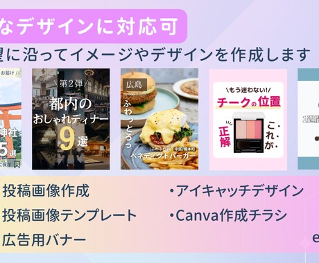 ターゲットに届くInstagram運用を行います 認知拡大・集客・商品PRまで目的に合わせた提案で設計から運用 イメージ2