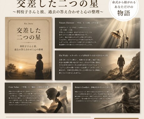 過去の関係をやさしく答え合わせします 過去を理解して、今の自分をもっと好きになる。 イメージ2