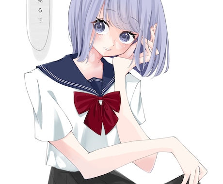 超低コスト！一枚絵･全身絵･立ち絵描きます 一枚絵、全身絵、立ち絵など何でもご相談受付ております！ イメージ1