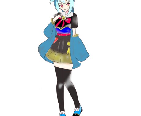 オリジナルキャラクターのイラストを描きます オリジナルキャラクターの立ち絵やアイコンを描きます イメージ2