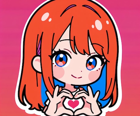 SNSアイコン、イラスト描きます SNSアイコン、イラストをポップな感じで描きます！ イメージ2