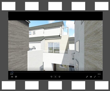高品質な建築CGムービーを作成します 季節や天候、時間で住まいの魅力をムービーで表現します。 イメージ2