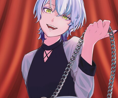 歌ってみた等のイラスト描きます キャラクターを残したまま絵柄や雰囲気寄せるのが得意です イメージ2