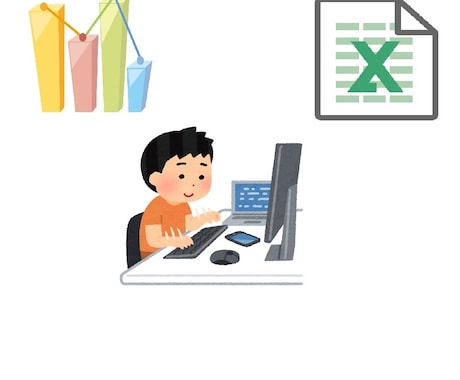 Excel表作成・データ入力・グラフ作成します Excelのことなら、年金生活ジジーにお任せください。 イメージ2