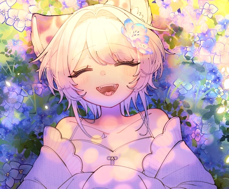 一枚絵イラストお描きします イメージ1
