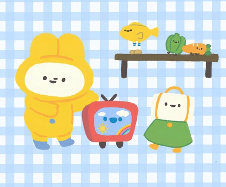 商用OK！SNSサムネやパッケージイラスト描きます パッケージ・WEB素材・SNS広告用にオーダーメイド制作！ イメージ2