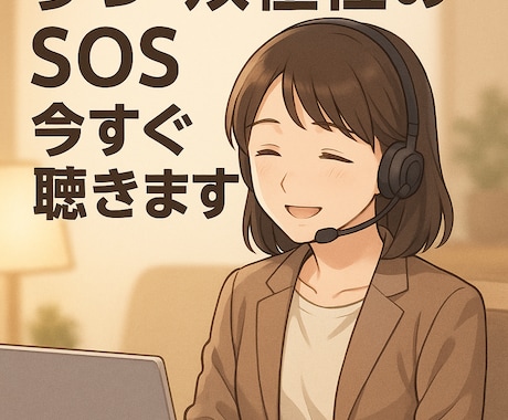 気持ち限界のSOS受け止めます つらい気持ちの出口を一緒に探します イメージ1