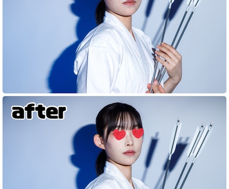 あなたの魅力を最大限に引き出した写真に仕上げます まるで「元から美人」のような、やりすぎない垢抜け加工をします イメージ2
