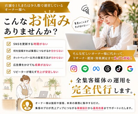 集客をプロに丸投げで売上UPをサポートします 月5社限定！プロのマーケターがあなたの店のパートナーに！ イメージ2
