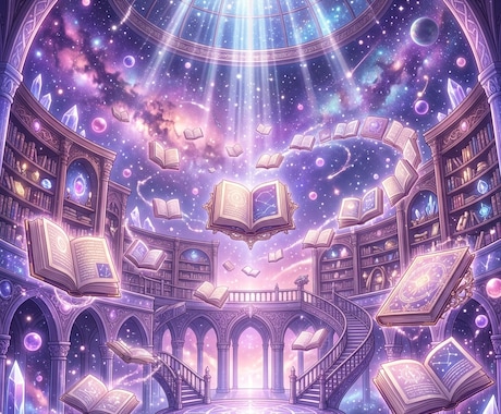 宇宙図書館と繋がり前世をリーディングします 創造主と繋がり今必要なメッセージをお届けします イメージ1