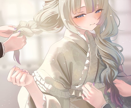 かわいい表情をキラキラとした絵柄でご提供します あの子のかわいい表情をお届けします！！ イメージ1